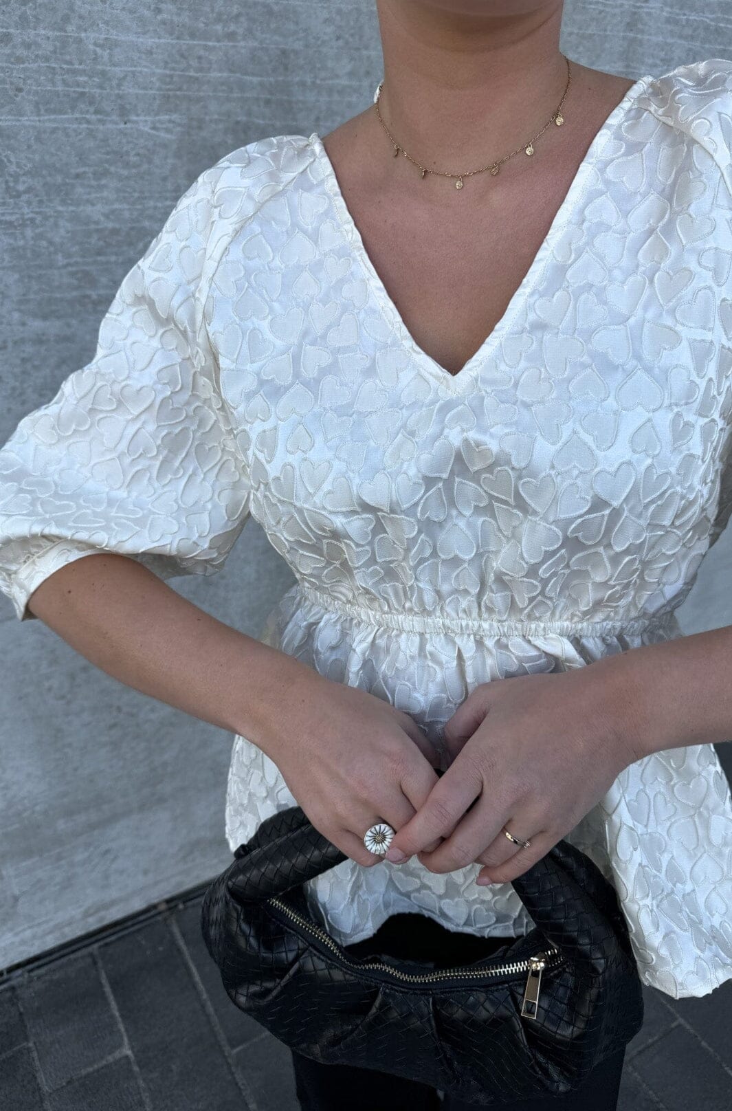 Noella Jin Blouse 974 ivory