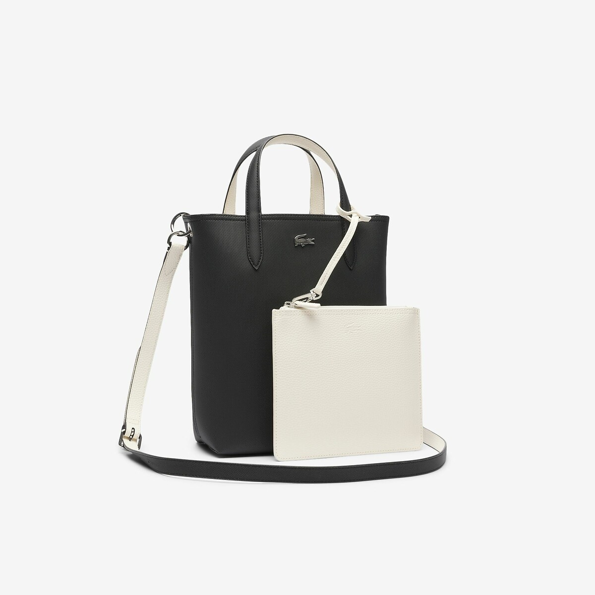LACOSTE<br>Sacola de compras reversível Anna