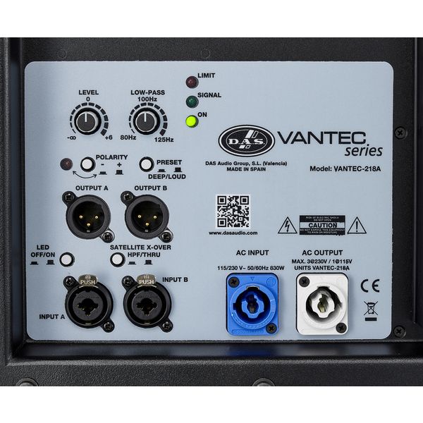 DAS Audio Vantec 6x20A/4x218A Bundle