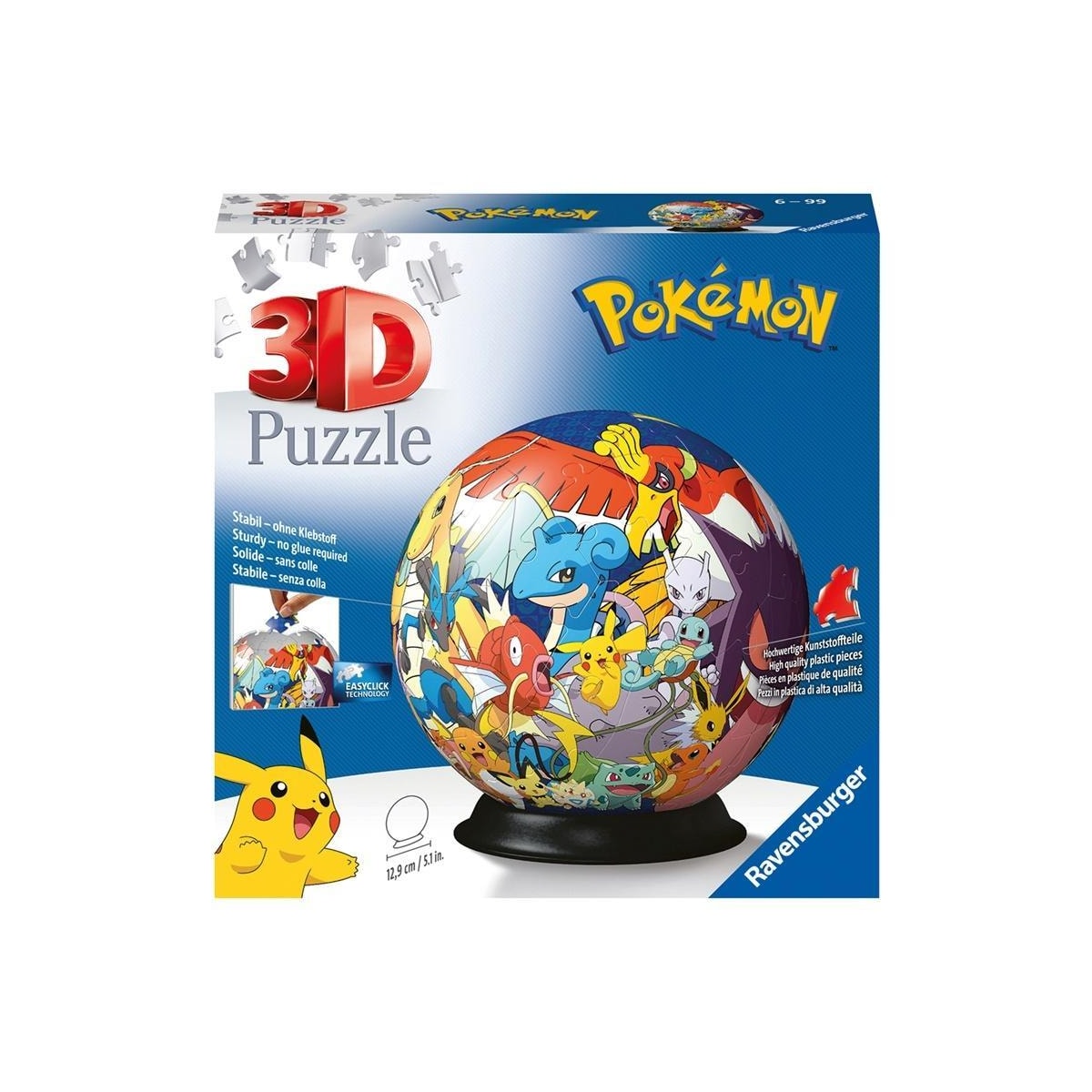 Ravensburger 3D Puzzle-Ball Pokémon 72p
