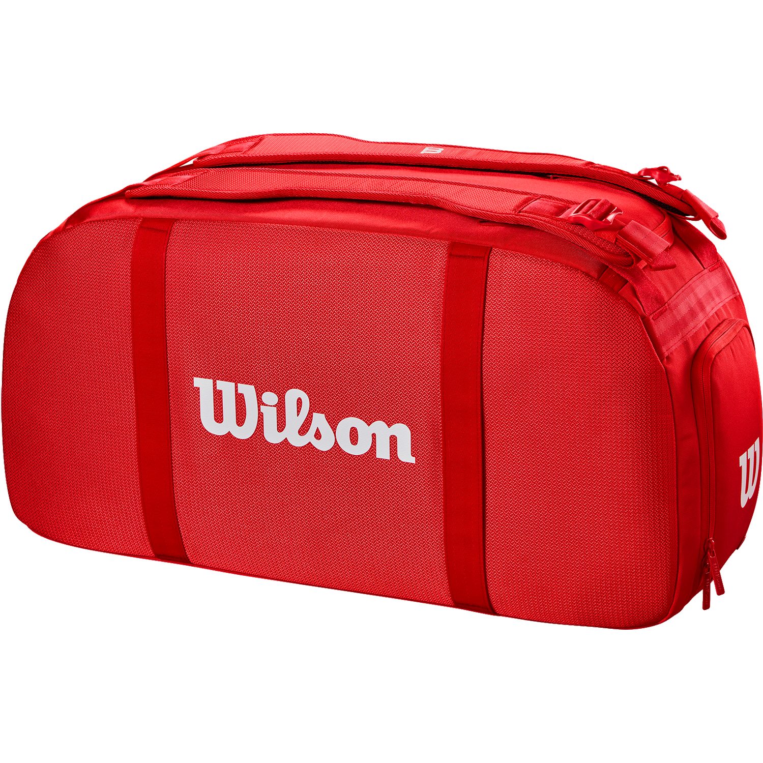 Wilson Super Tour Red Coaches Duffle Tennistasche rot