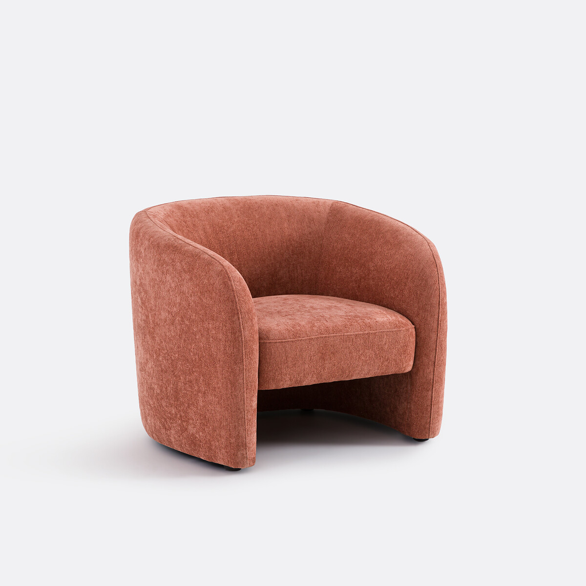LA REDOUTE INTERIORS<br>Poltrona em chenille fino, LANDINE
