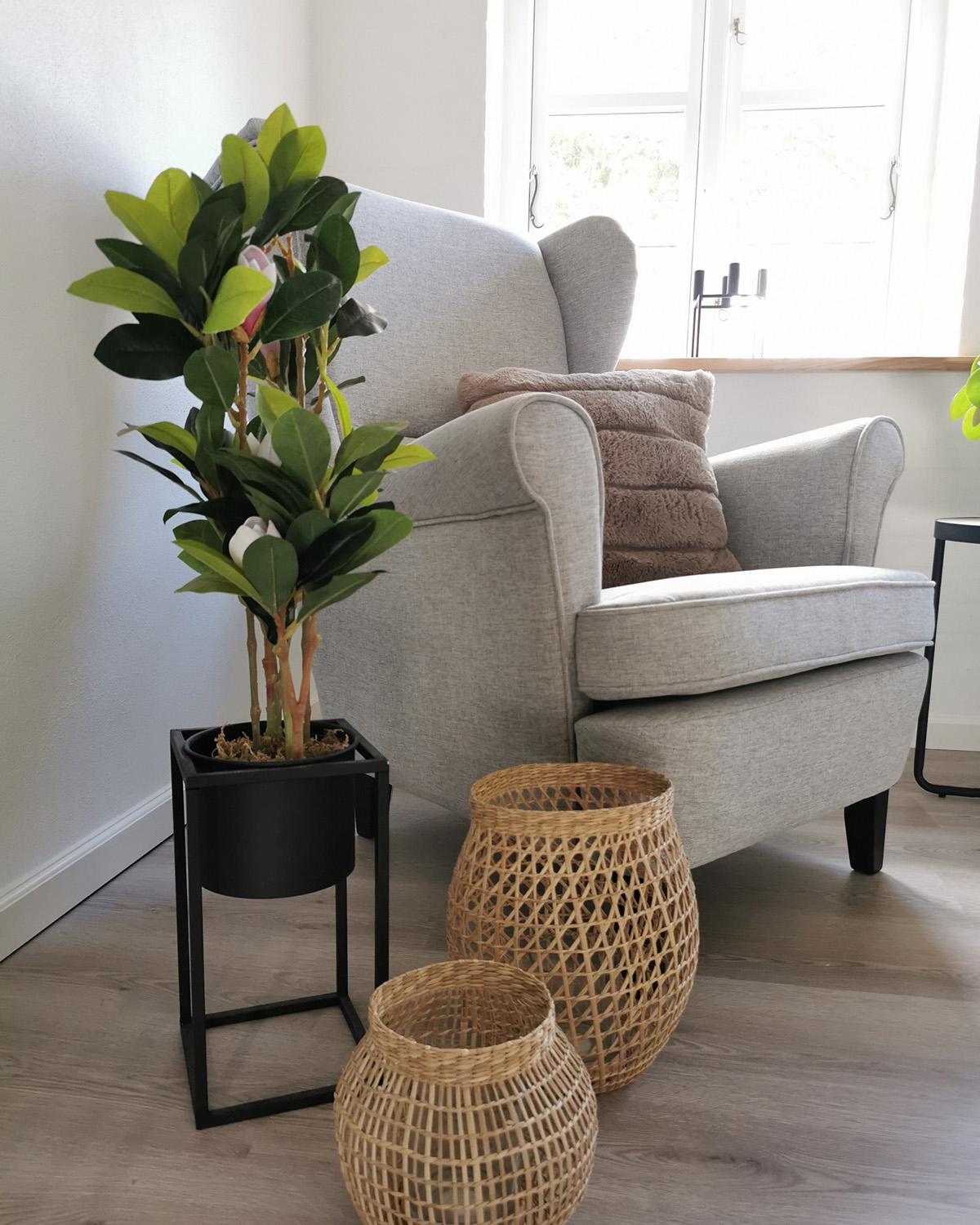 Kunstplant MAGNOLIA 70 cm Groen