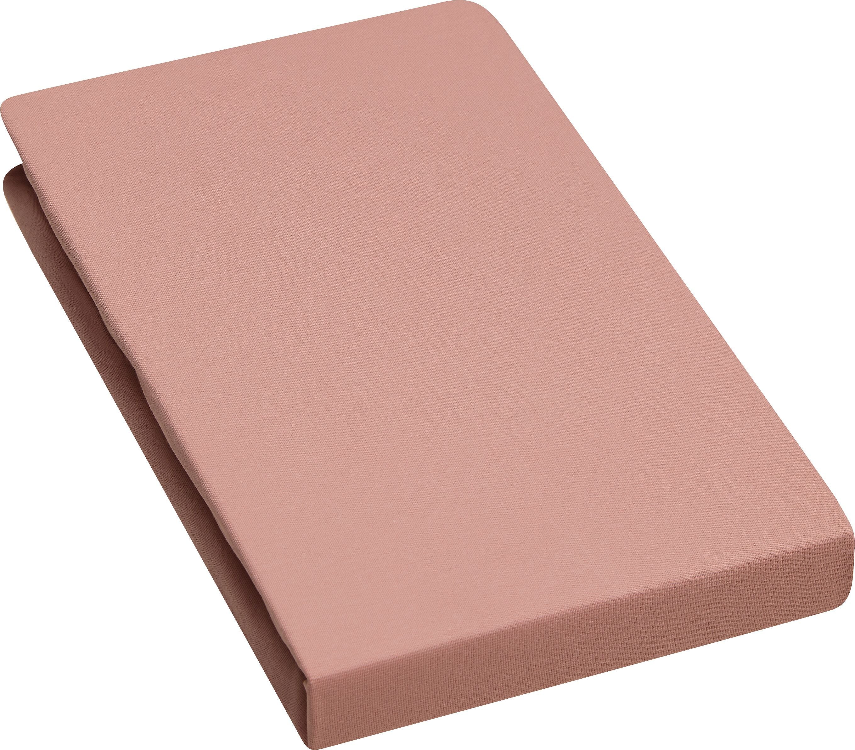 EVAN II Stretch Jersey-Fixleintuch - Ash Rose / B: 160.0 cm x H: 200.0 cm