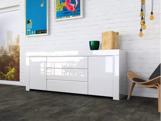 Buffet DALIA blanc