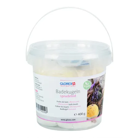 Glorex Badekugelmasse sprudelnd, 400 g