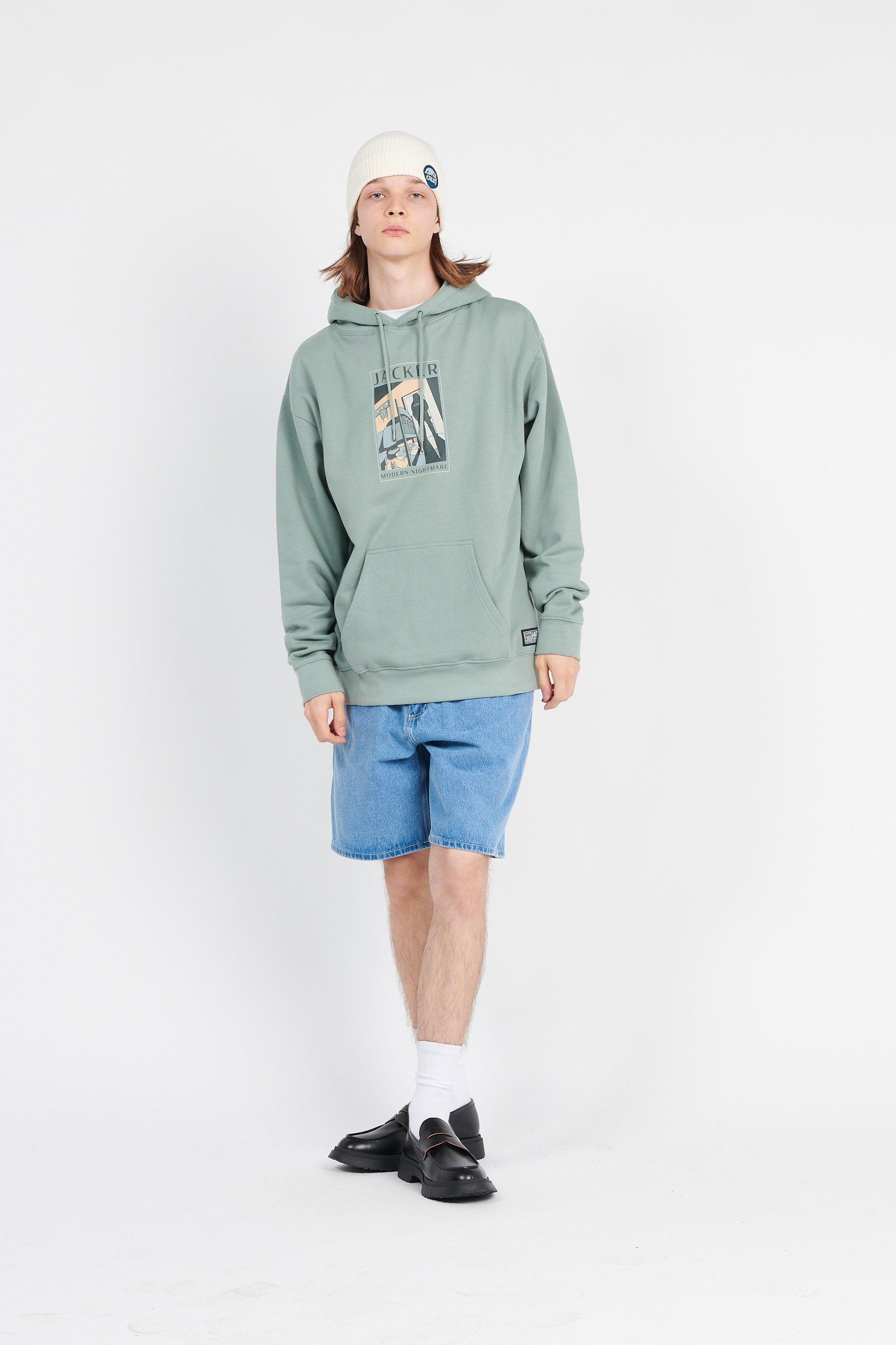 JACKER Hoodie Nightmare Vert