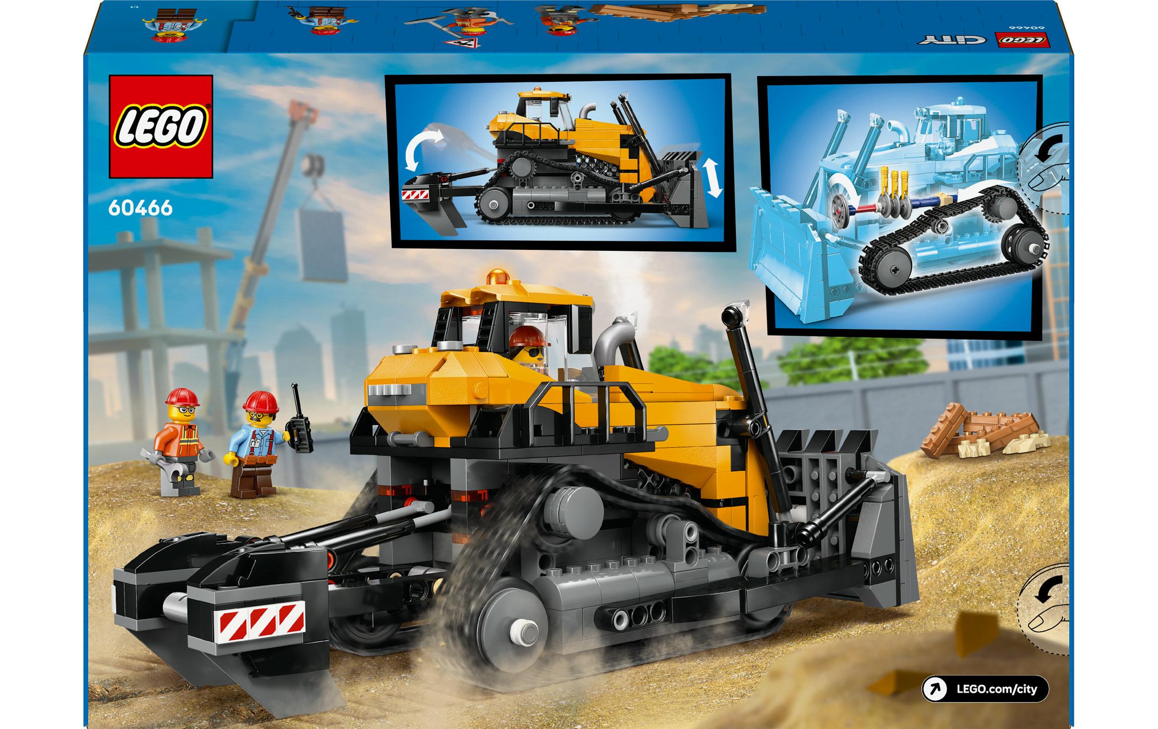City Gelber Bulldozer 60466Baubarer Spielzeugbulldozer