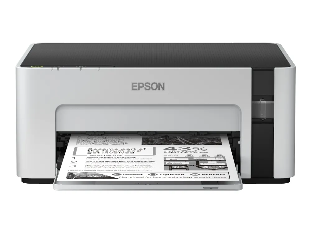 Epson EcoTank ET-M1100 - Printer - S/H - blækprinter - kan genopfyldes - A4/Legal - 1440 x 720 dpi - op til 15 spm - kapacitet: 150 ark - USB 2.0