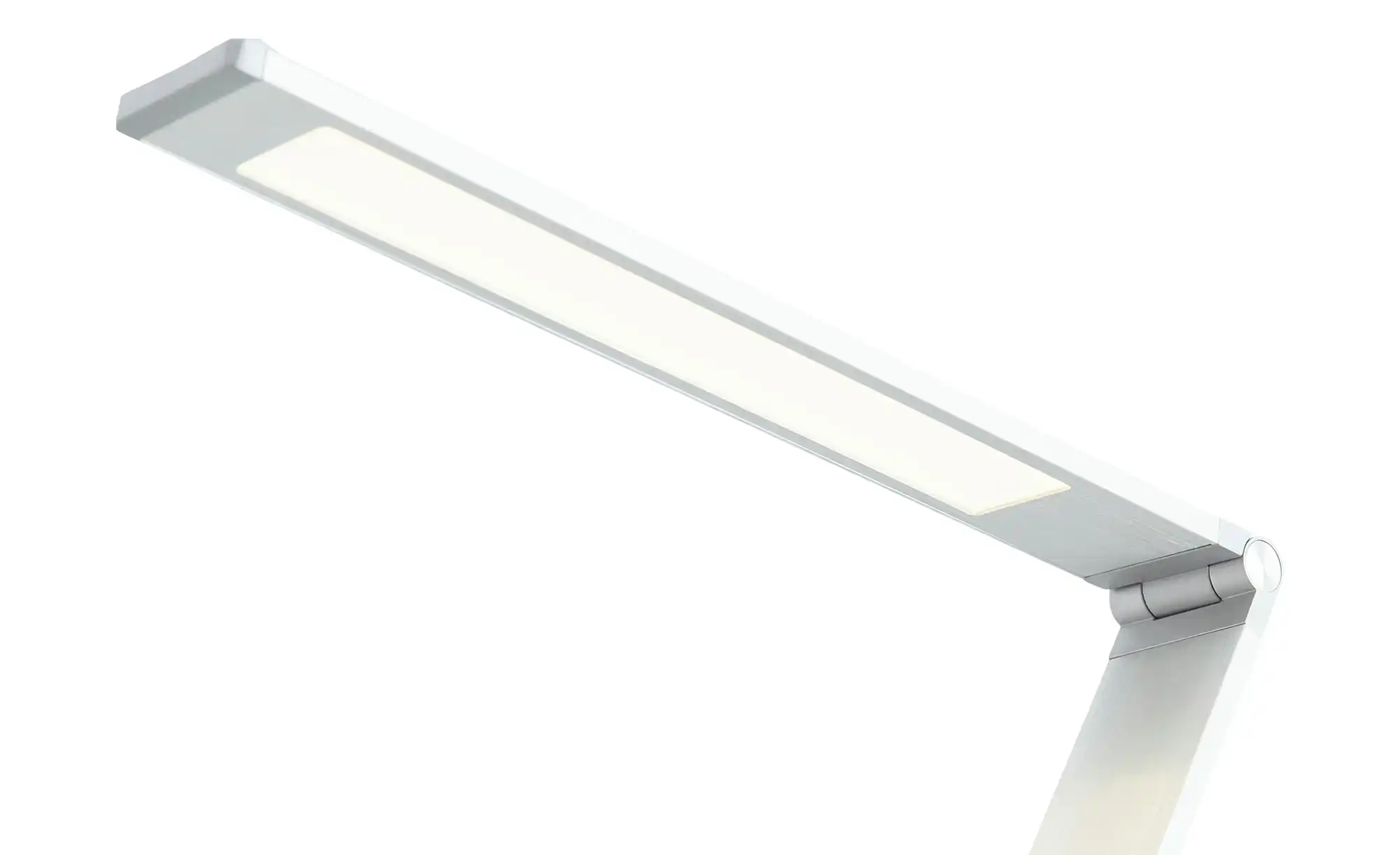 Fischer-Honsel LED-Stehleuchte, Alufarben mit Dimmer
