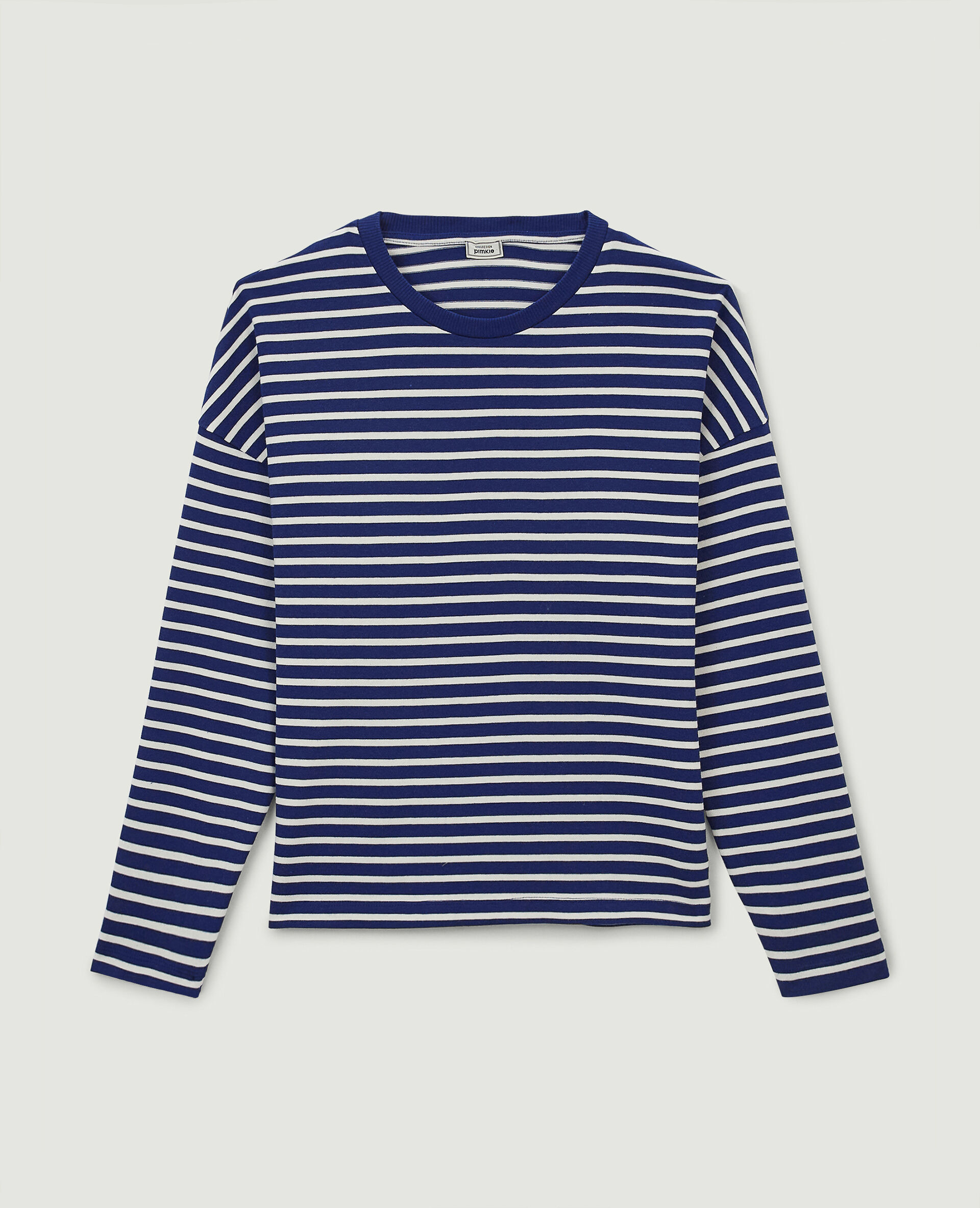 Marinière manches longues - Bleu marine