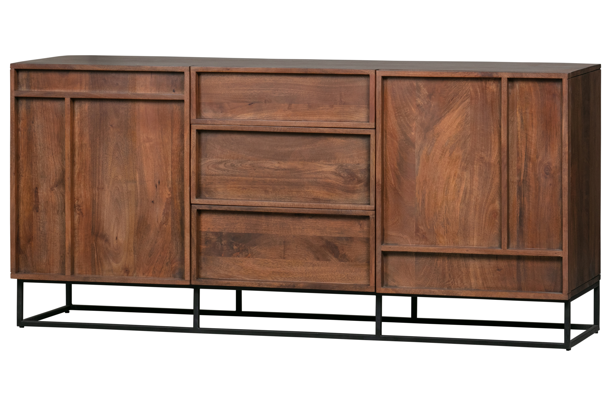 WOOOD Exclusive dressoir Forrest 2-deurs met lade Dressoir Forrest 2-deurs met lade