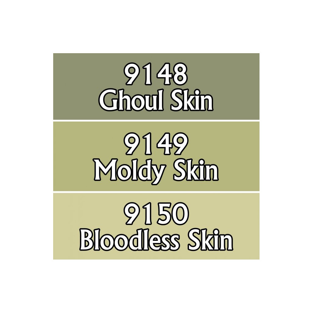 Reaper Master Series Paints Triads: Undead Skin Tones