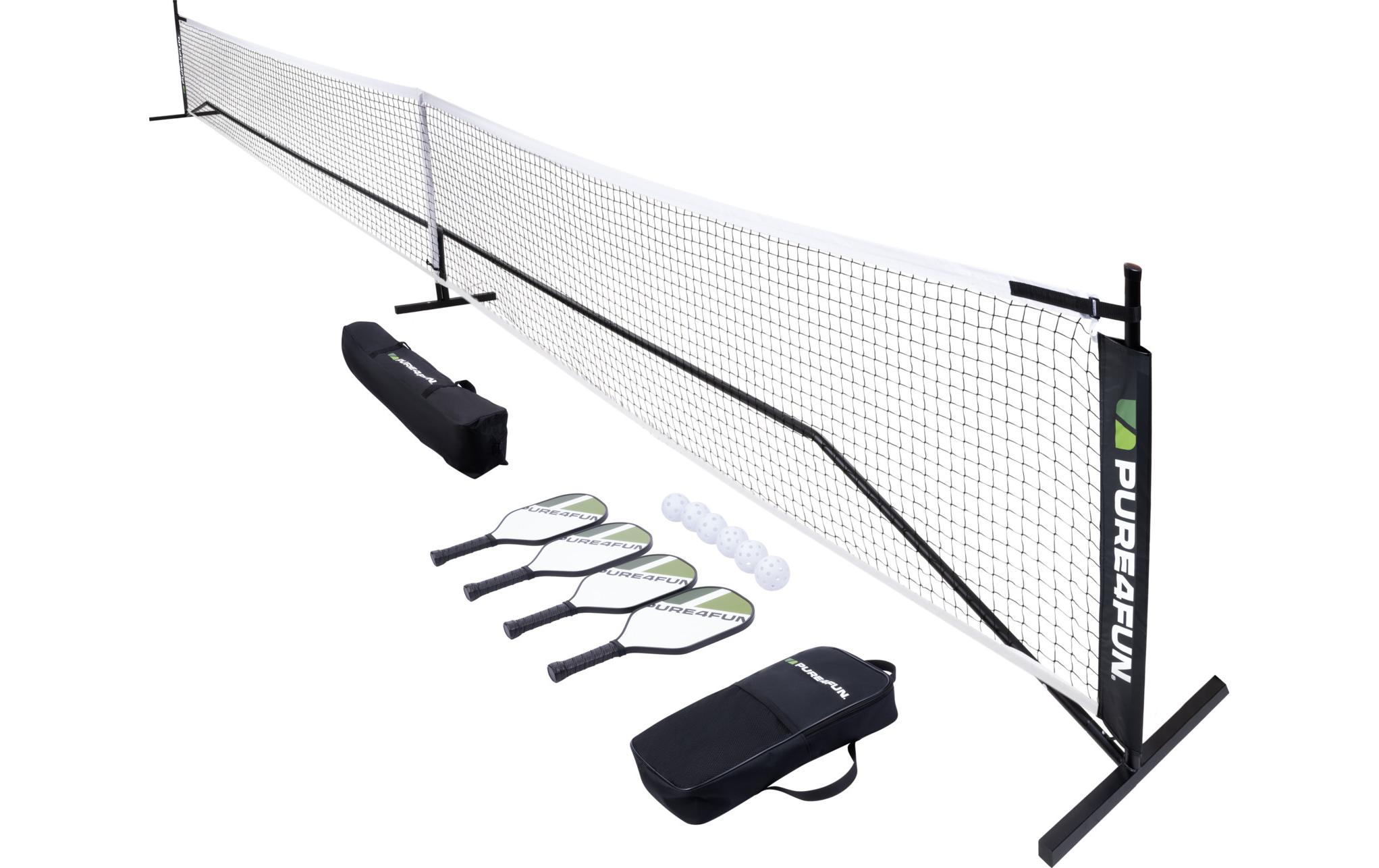 Pickleball Set mit Netz<br>Ideales Pickleball-Starter-Set