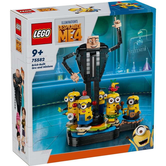 LEGO® Ich - Einfach unverbesserlich 4 75582 - Gru und die Minions aus LEGO® Steinen