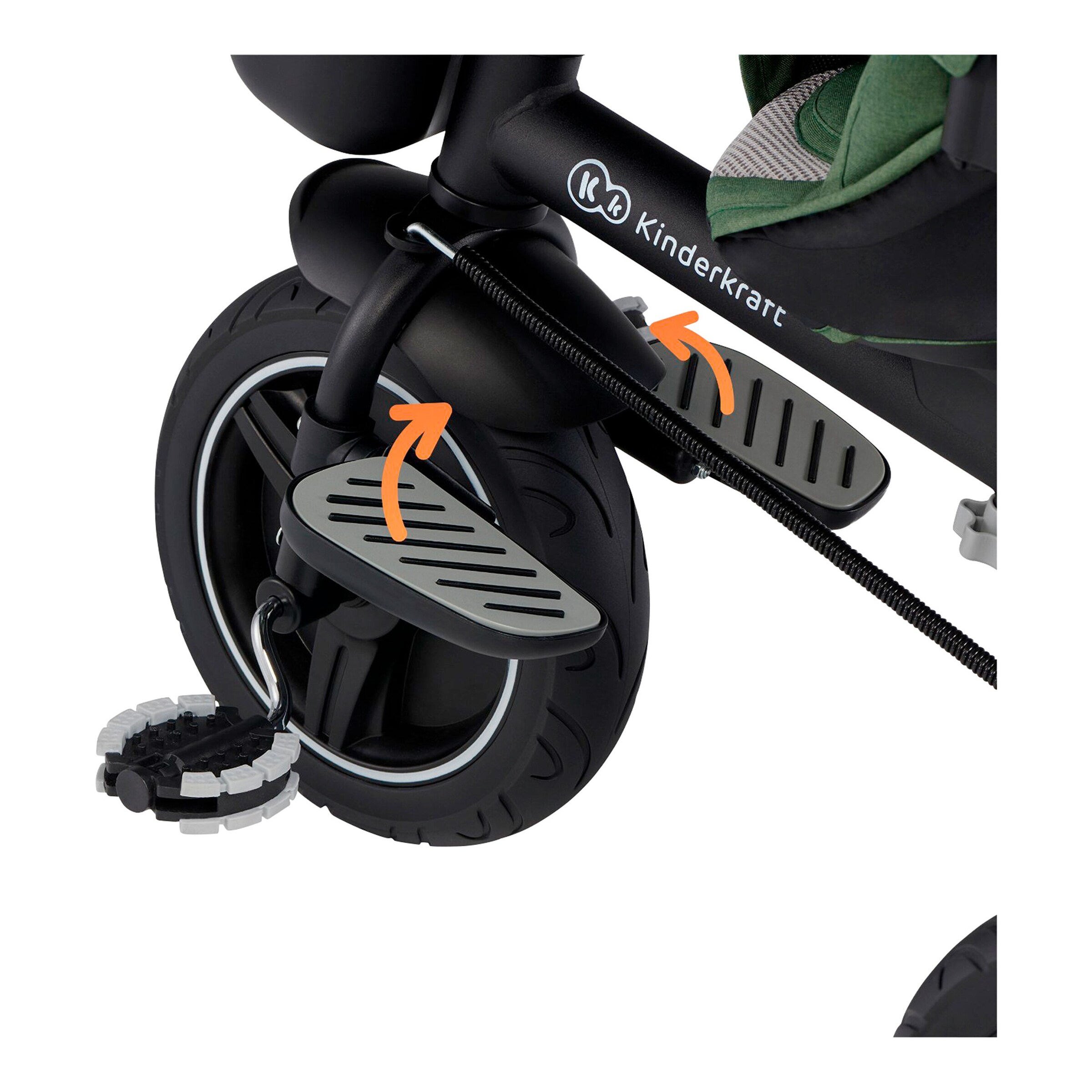 Kinderkraft Dreirad SPINSTEP platinum grey