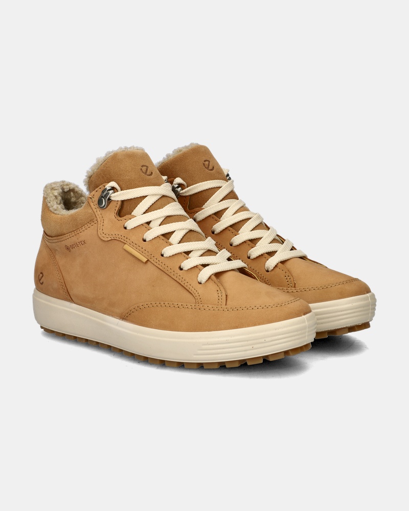 Ecco Soft 7 Tred Hoge sneakers  - bruin