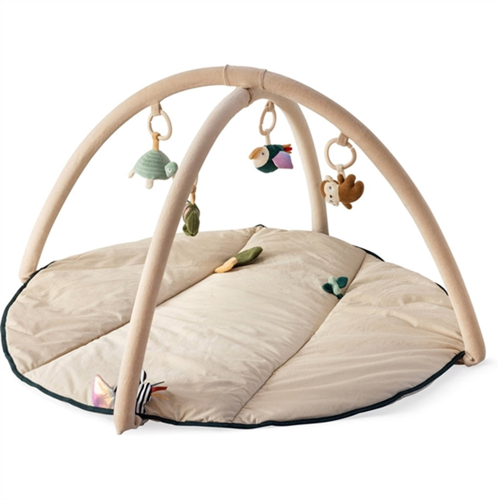 Aktivitetstæppe Wildlife animals Beige