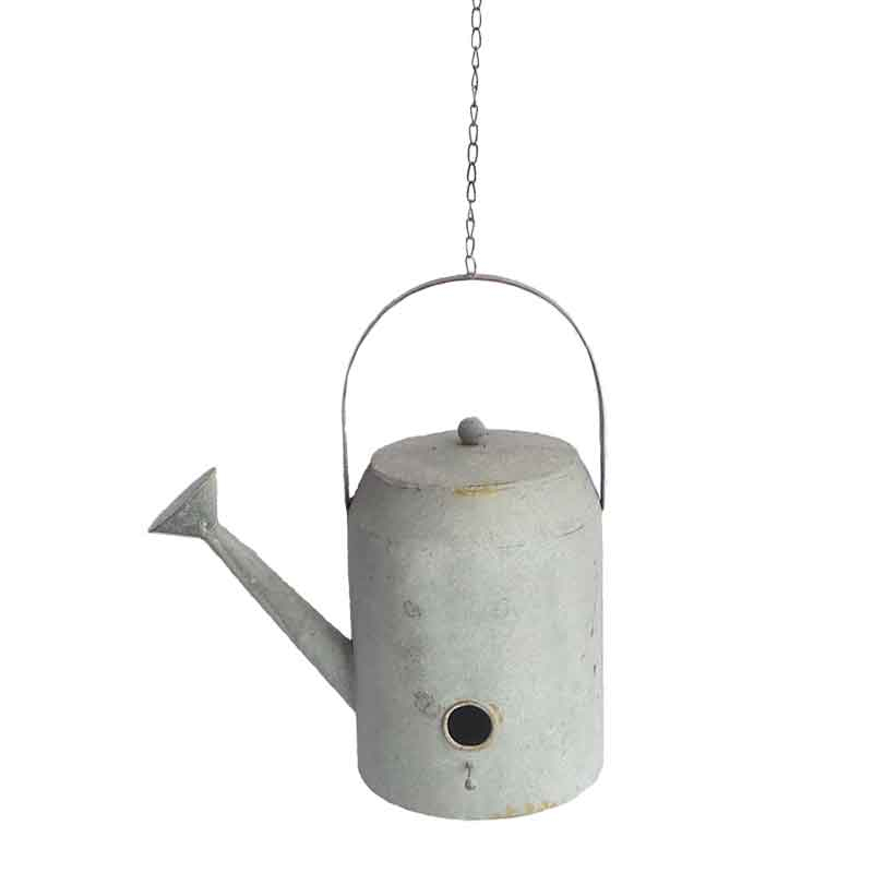Grand nichoir oiseaux arrosoir 34x22x39cm