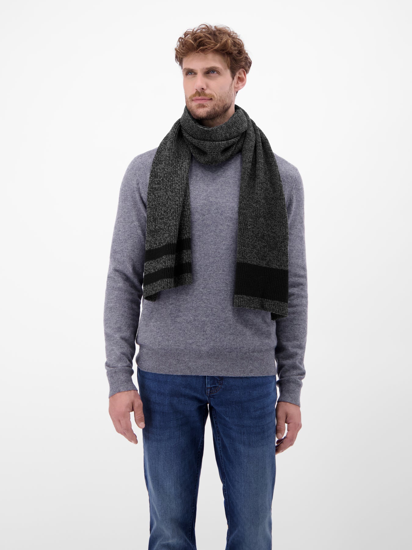 Strickschal für Herren