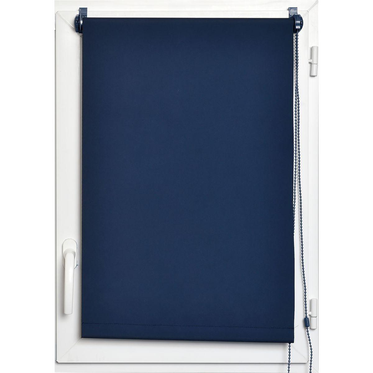 STORE ENROULEUR OCCULTANT 120X180CM BLEU