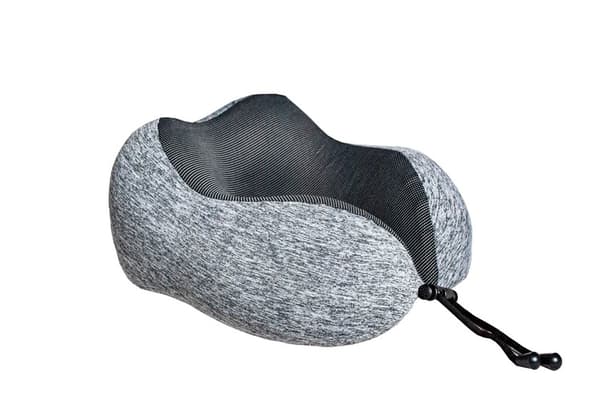 Memory Foam reisepute | 3D nakkepute | Sett med øyemaske og ørepropper