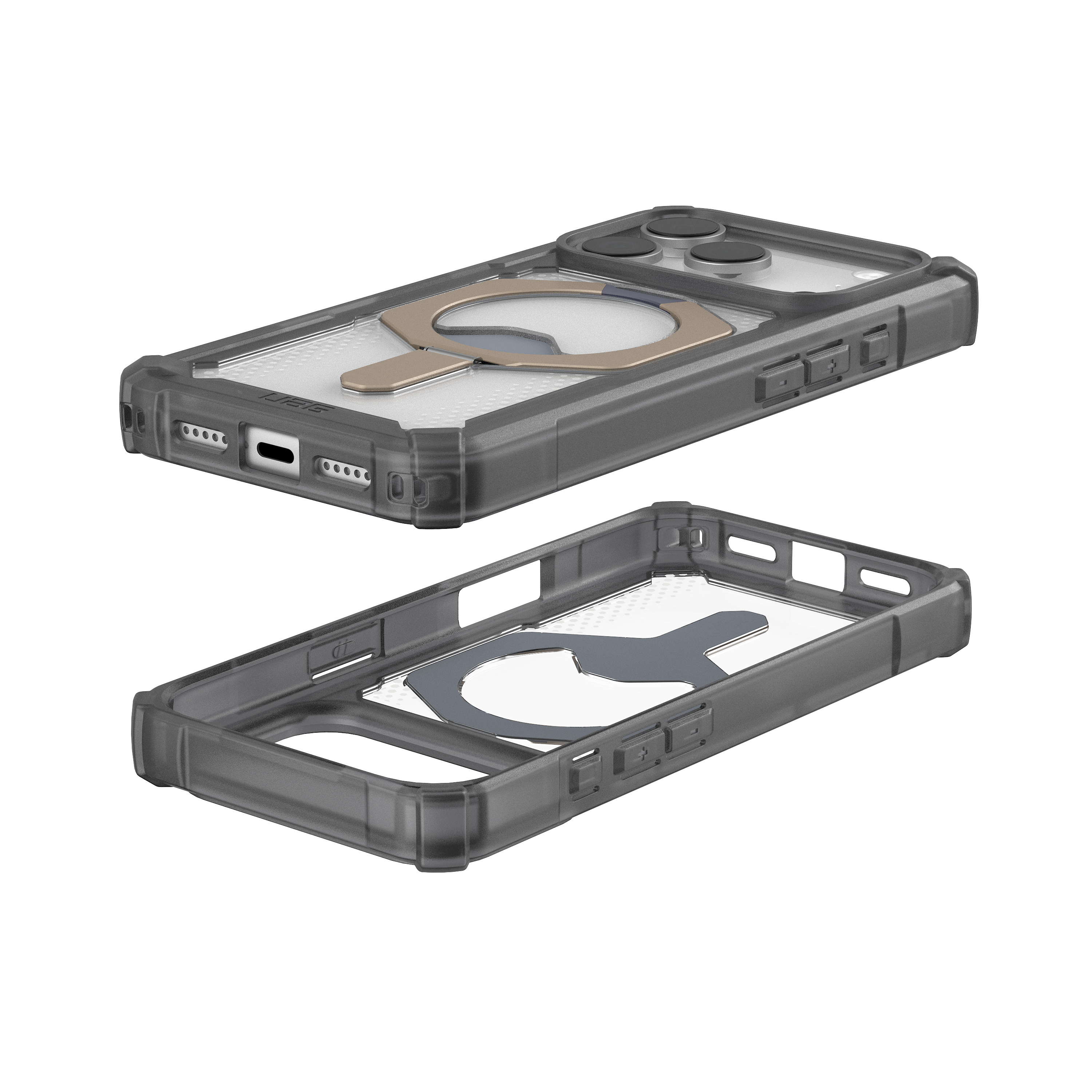 iPhone 17 Pro MagSafe Schutzhülle Plasma XTE (114527113136) - Ash / Titanium