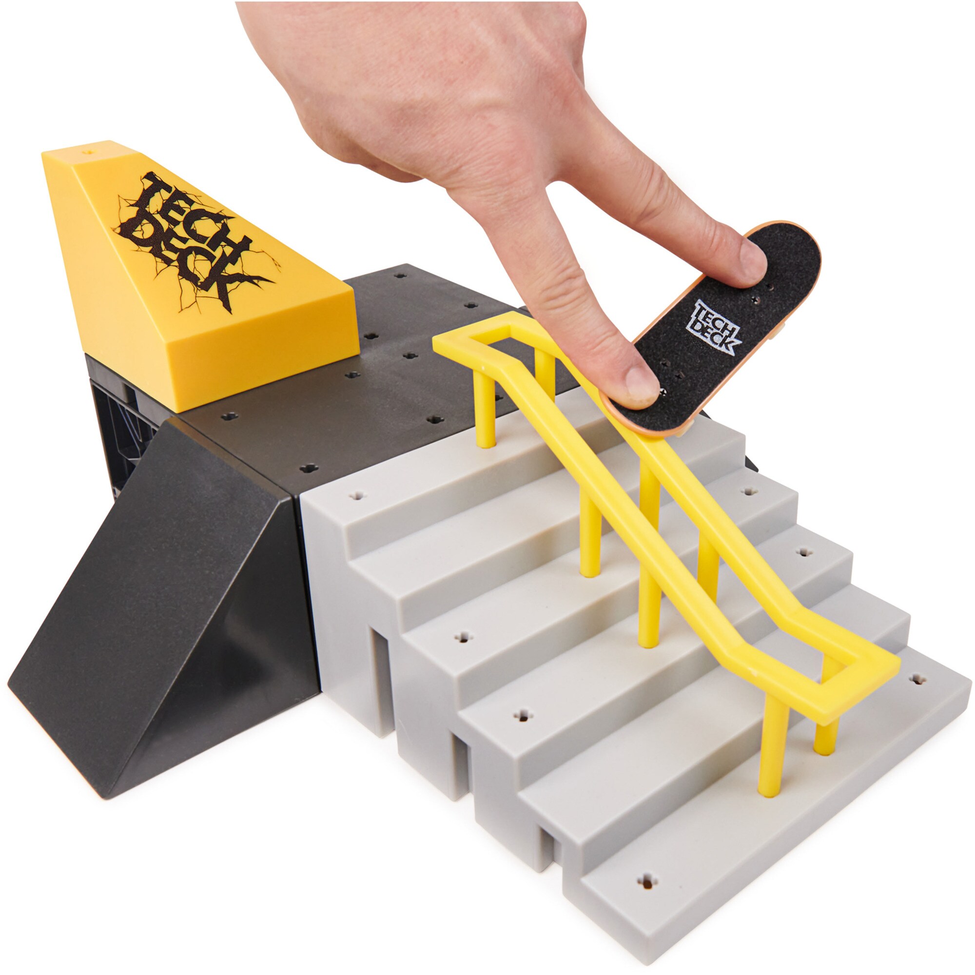 Spin Master Spielfahrzeug Tech Deck X-Connect Starter-Set - Pyramid Shredder Rampenset