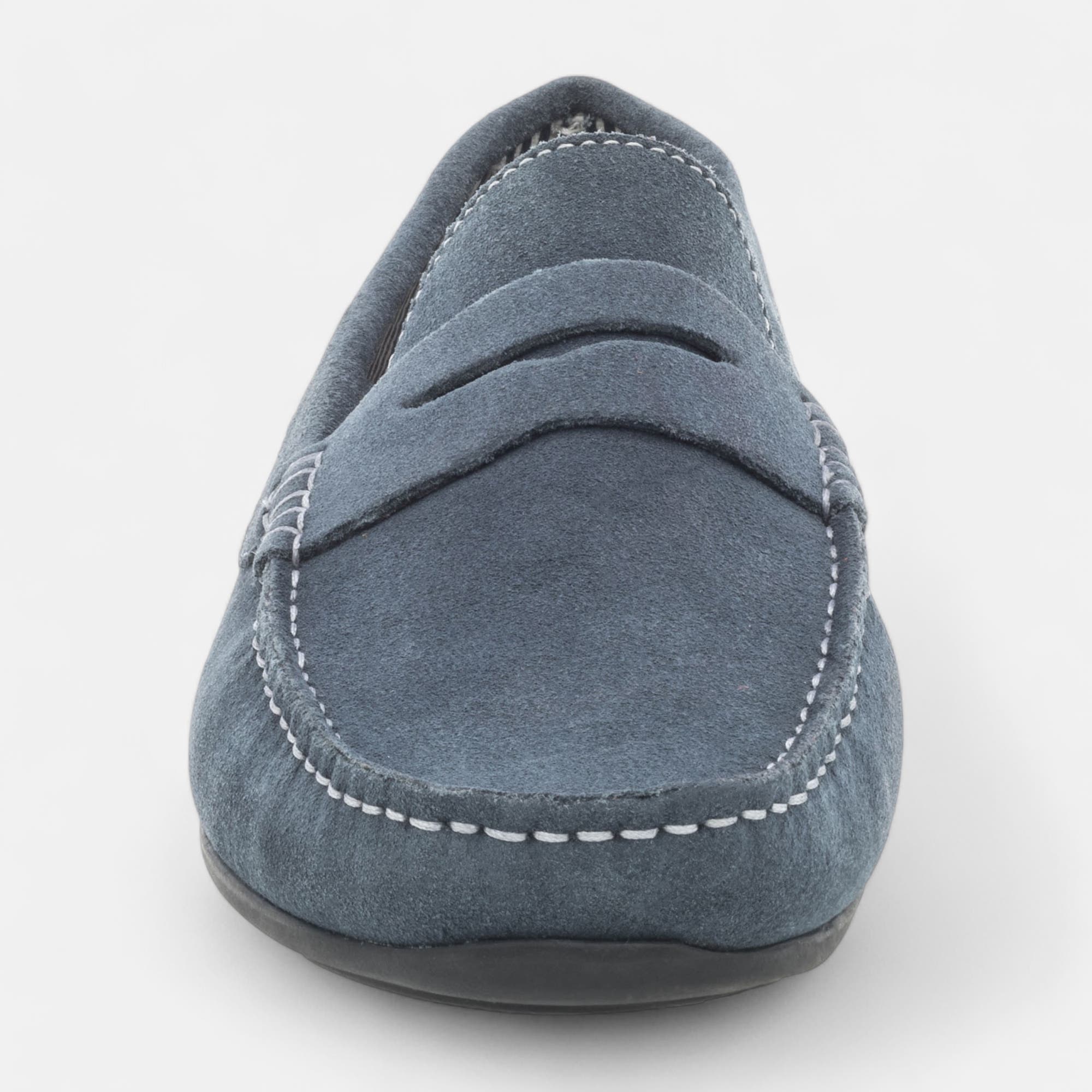 Mocassins Homme en cuir jeans