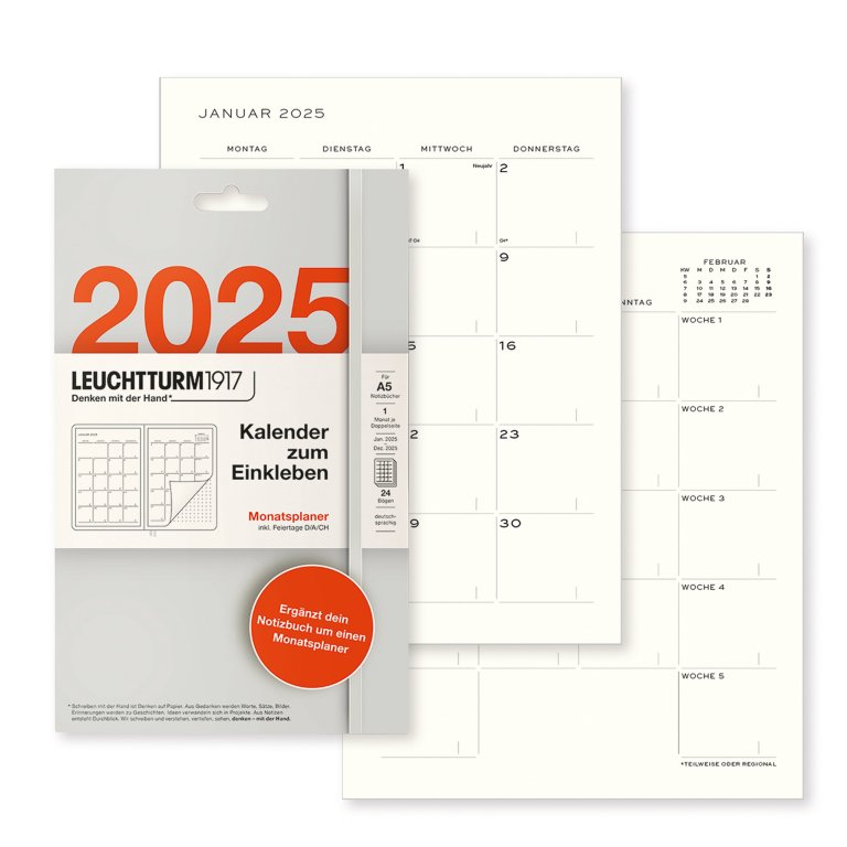 Leuchtturm Kalendersticker