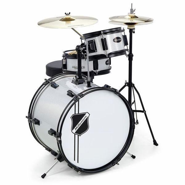 Millenium Youngster Drum Set Silver