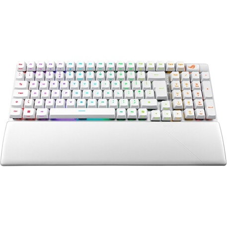 Clavier Asus Gaming sans fil Rog Strix Scope II 96 RX Wireless White