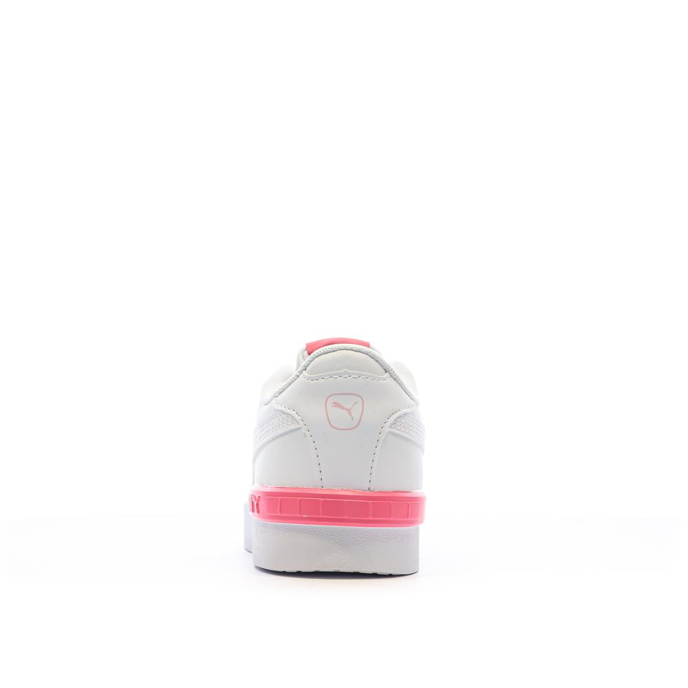 Puma Baskets Blanc/Rose Fille Puma Jada