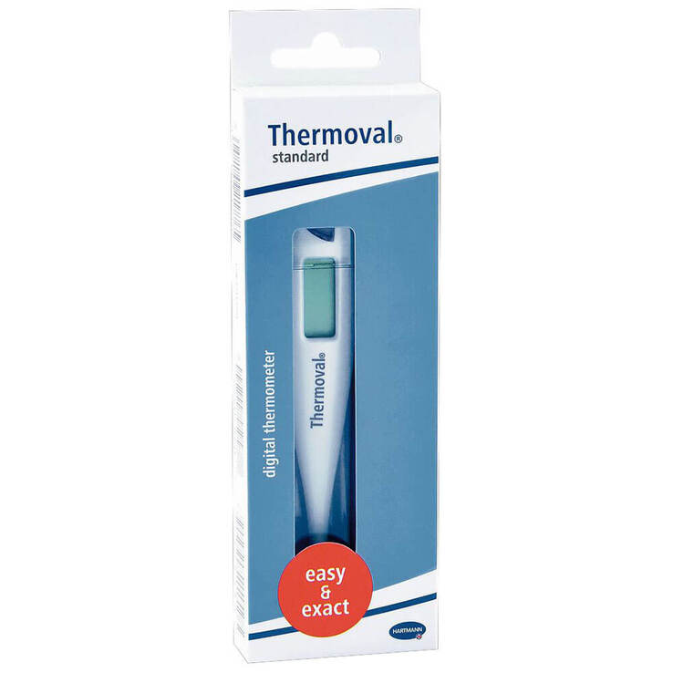Thermoval standard digitales Fieberthermometer, 1 St
