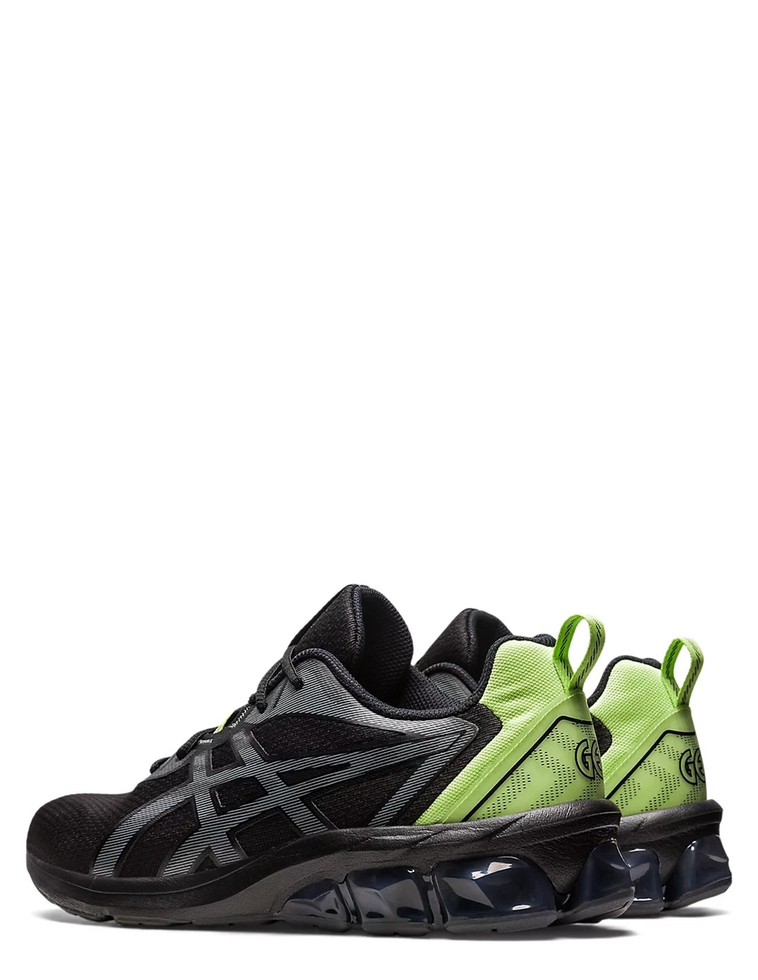 asics sneakers running homme gel-quantum 90 IV noir/vert