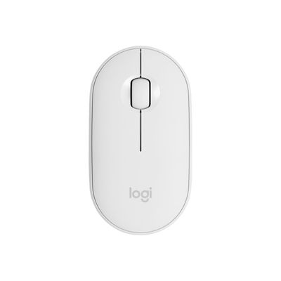 Logitech Pebble M350 - souris sans fil silencieuse - blanc cassé
