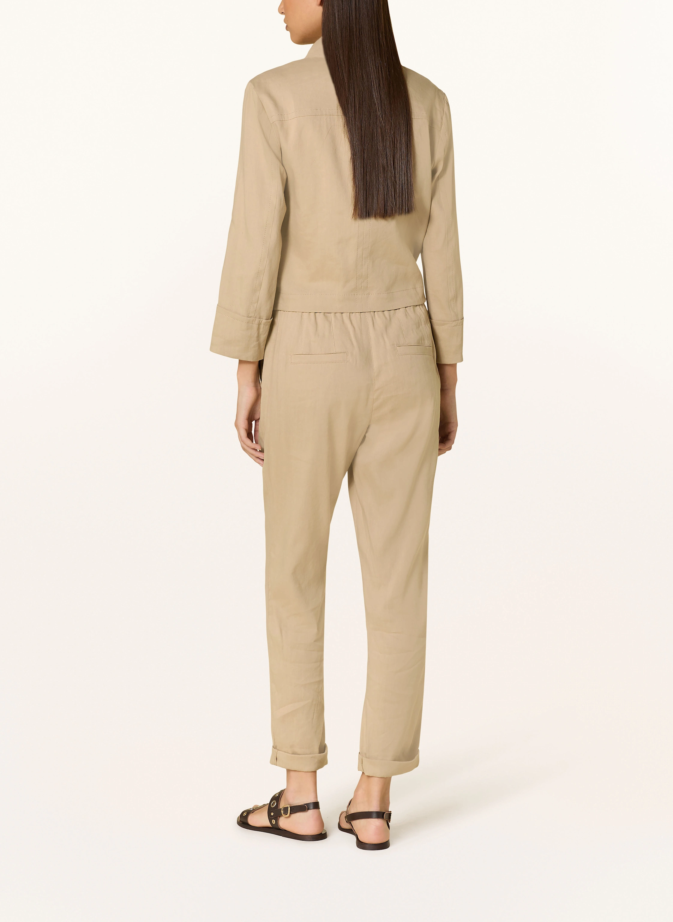 MARC CAIN Kastenjacke mit Leinen