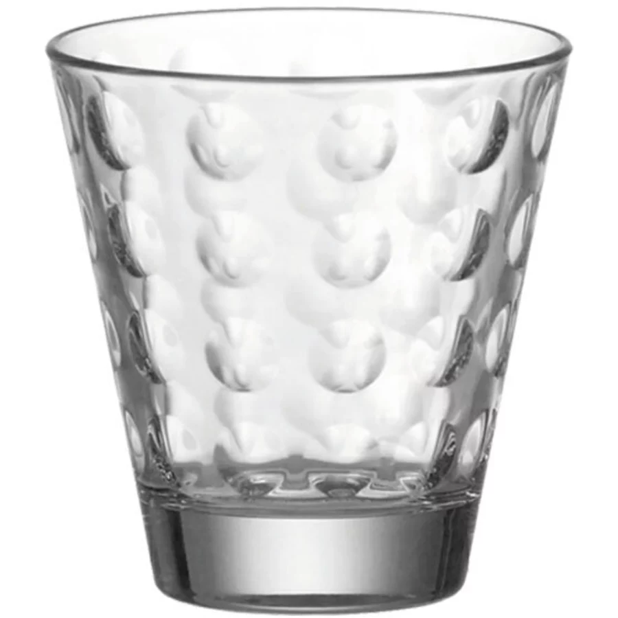 Leonardo Trinkgläser Optic 12er Set transparent