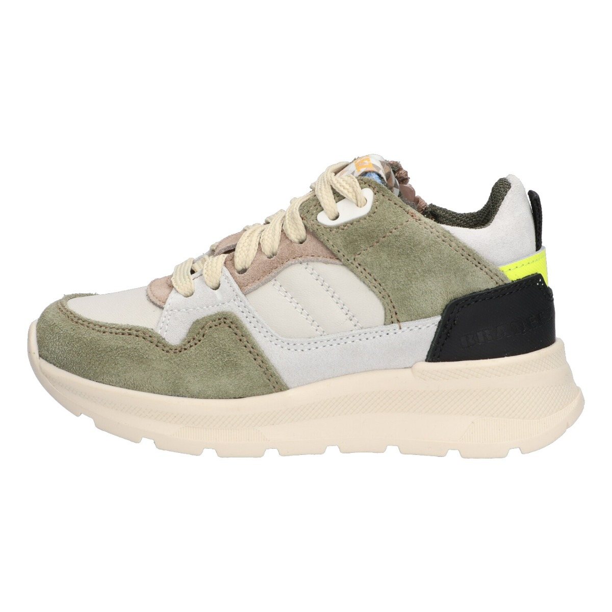 Fallon Flow - Lage Sneakers Braqeez Groen