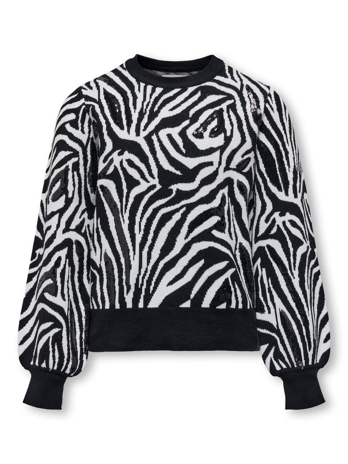 KOGSAIDY Strickpullover Black