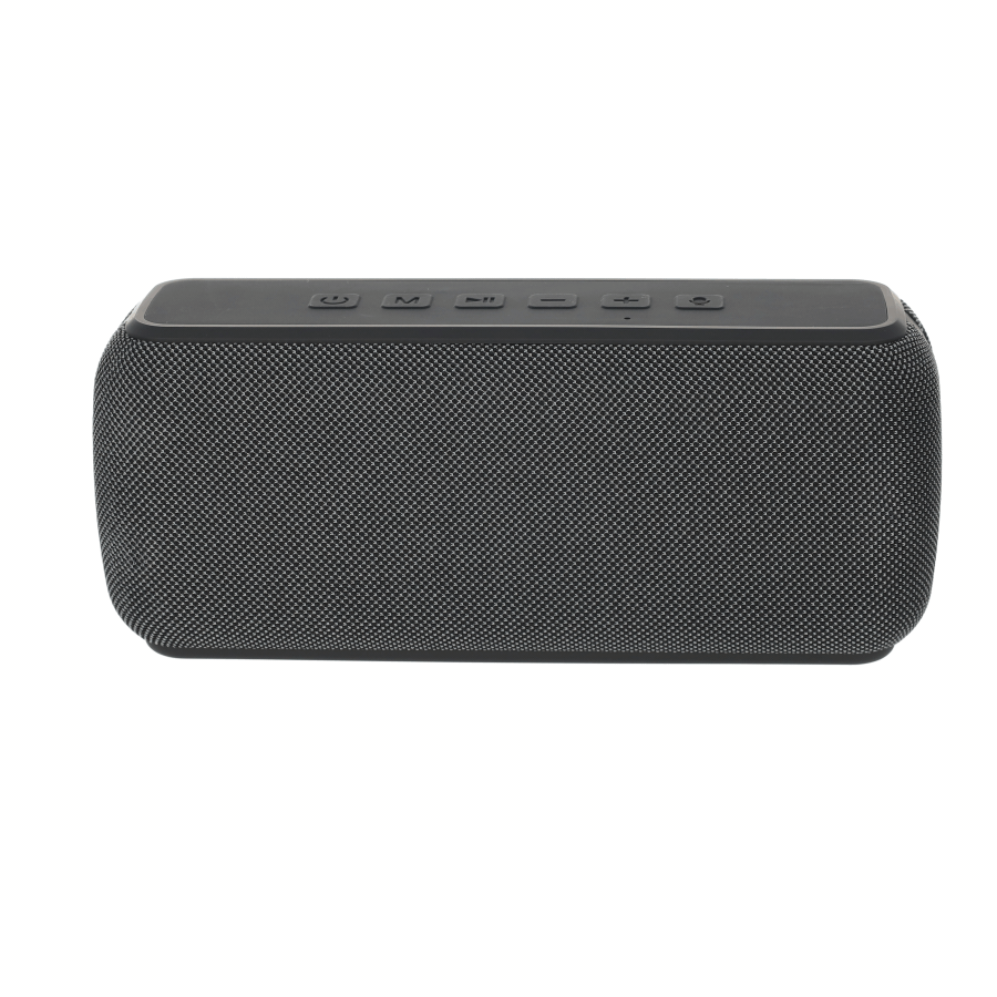 60W Bluetooth Lautsprecher Power Bass Subwoofer Spritzwasserfest (IPX5) Aux In / USB C / Micro SD Kartenslot - Schwarz