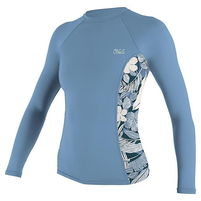 O'NEILL - T-SHIRT LYCRA SIDE PRINT ML FEMME