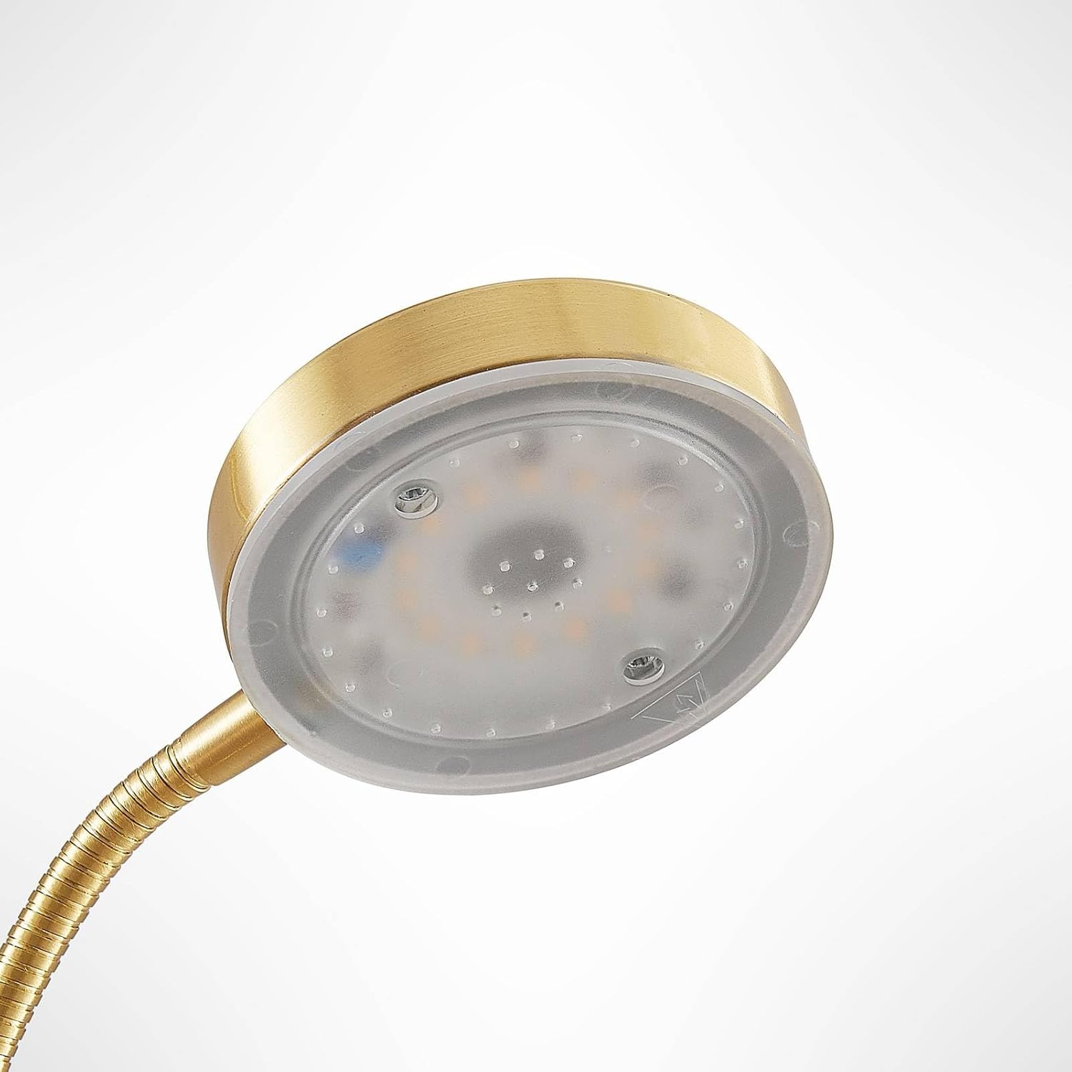 Lindby LED Stehlampe Seppa dimmbar (Modern) in Gold/Messing aus Metall (2 flammig,) - Wohnzimmerlampe Stehleuchte Floor Lamp Deckenfluter Standleuchte Wohnzimmerleuchte