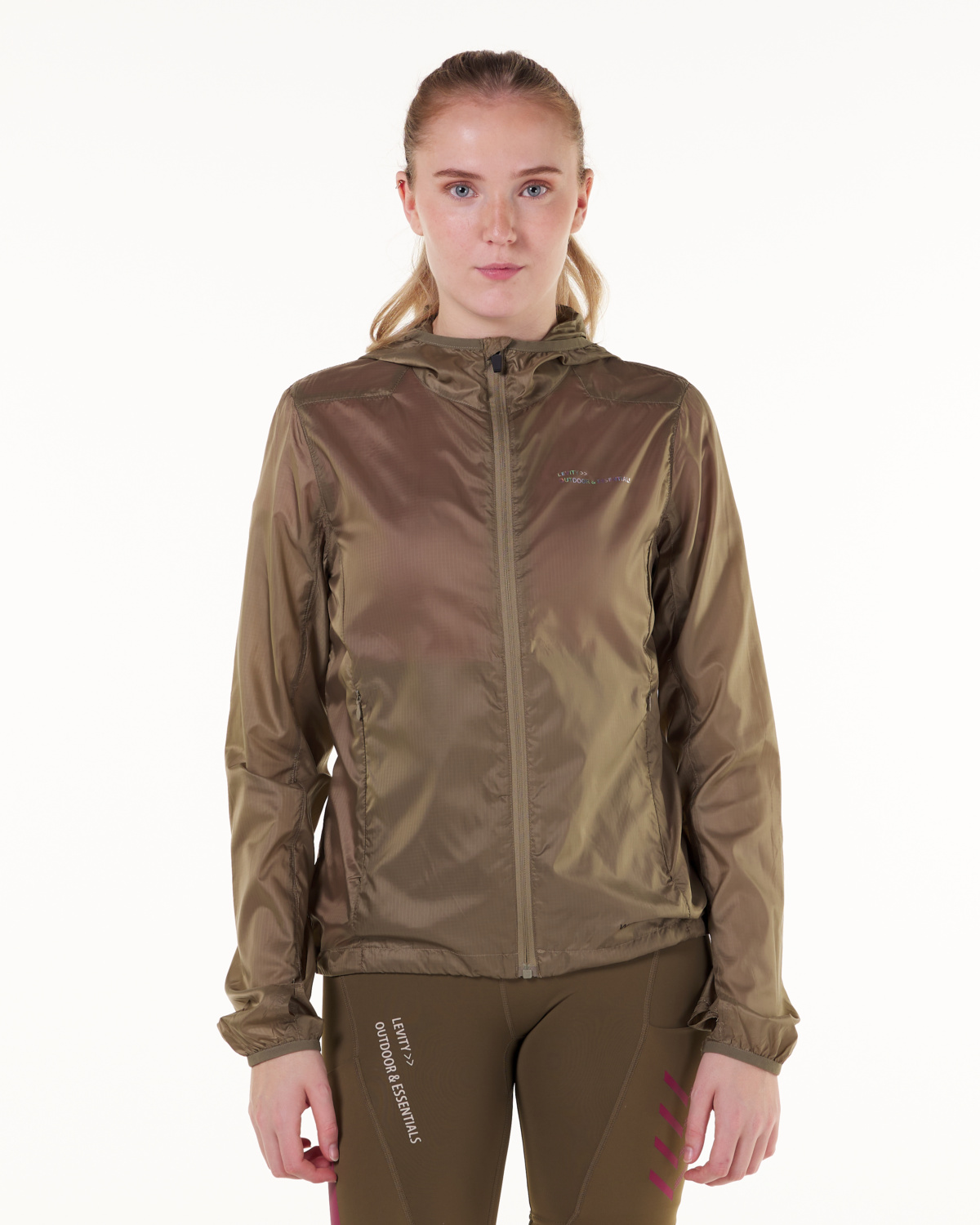 LEVITY Fusion Packable Lightweight Jacket Bay Leaf