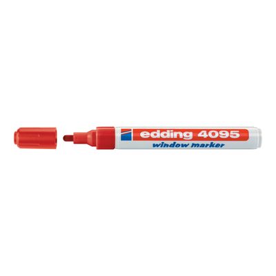 Edding 4095 - Marqueur craie liquide - 2-3 mm - rouge