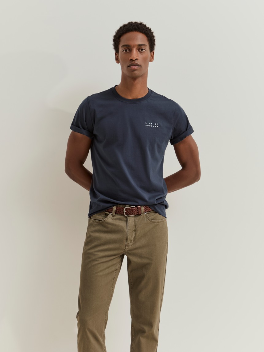 Calças regular fit