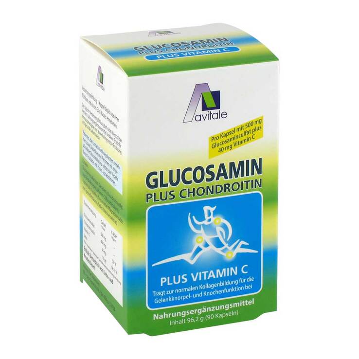 Glucosamin 500 mg + Chondroitin 400 mg Kapseln, 90 St