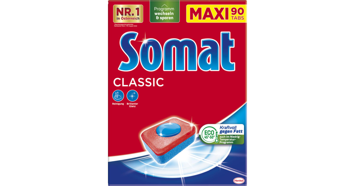 Somat Classic XXL Pack 90 Geschirrspültabs