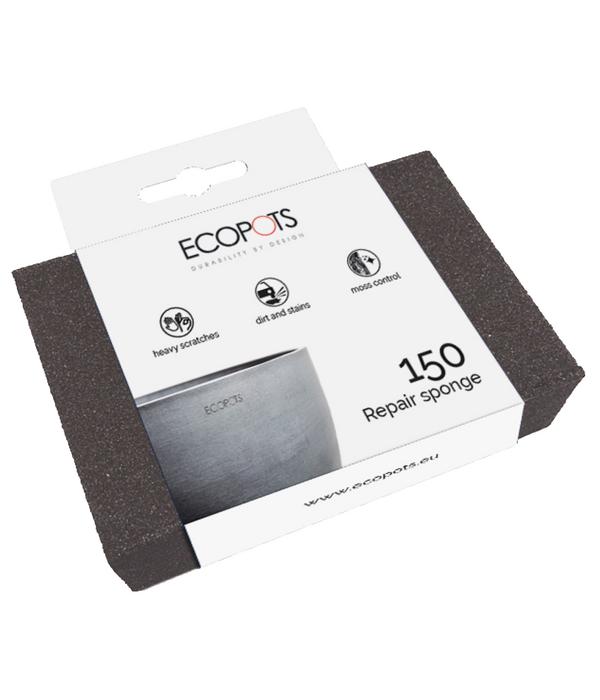 Ecopots Reparaturschwamm, dunkelgrau,