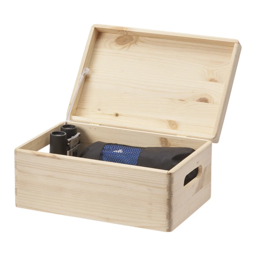 Trekasse med lokk 30x20x13,5 cm